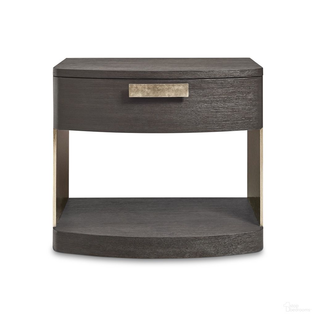 The appearance of Geneve Nightstand In Brown designed by Bernhardt in the modern / contemporary interior design. This brown piece of furniture was selected by 1StopBedrooms from Geneve Collection to add a touch of cosiness and style into your home. Sku: 392228. Material: Wood.