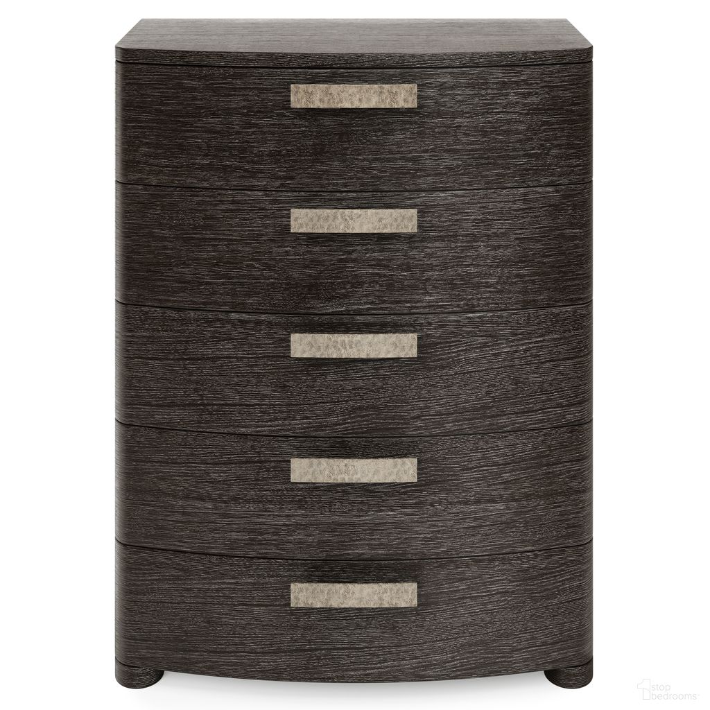 Geneve Tall Drawer Chest In Brown