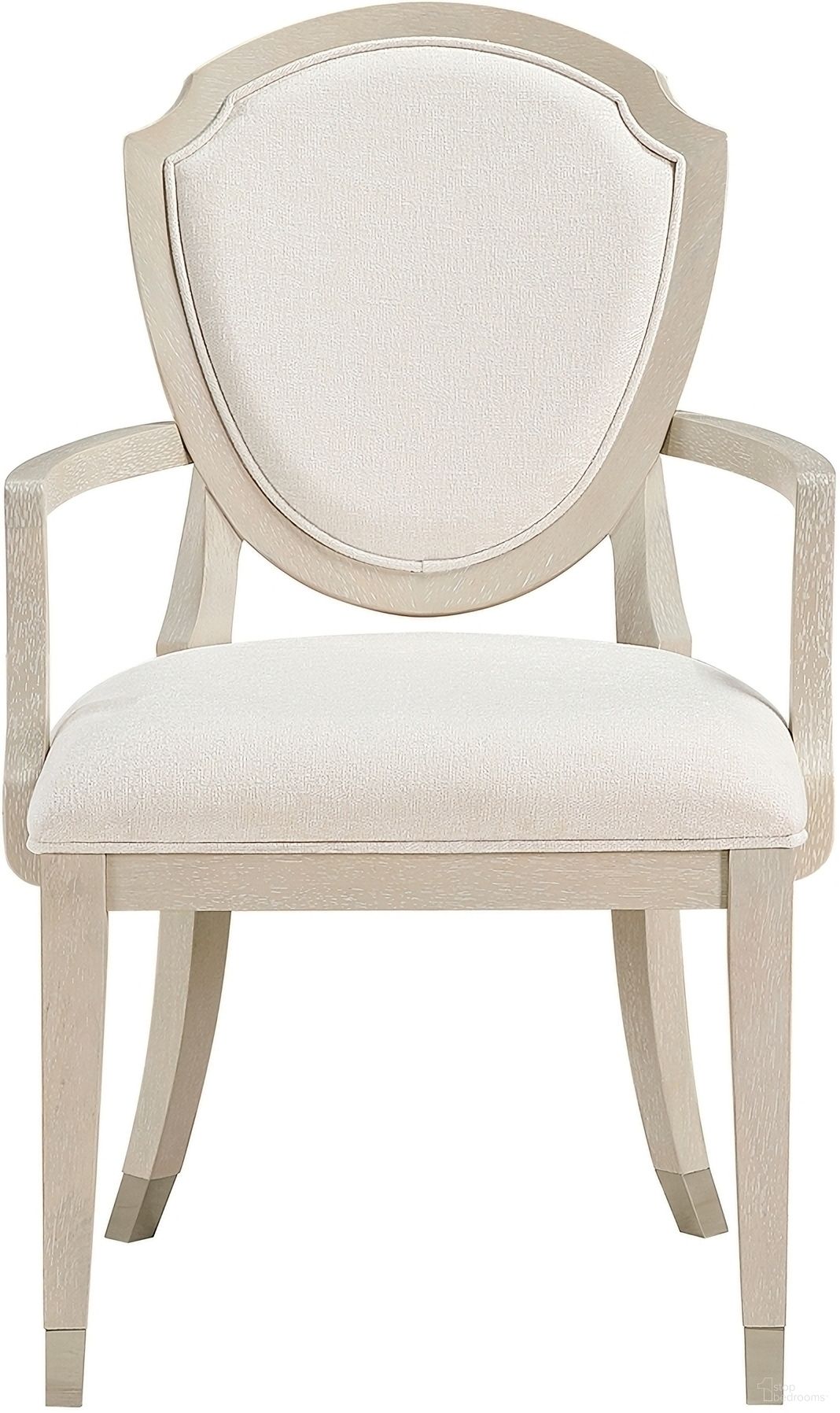 The appearance of Genoa Arm Chair Set of 2 In Cream designed by Homelegance in the traditional interior design. This cream piece of furniture  was selected by 1StopBedrooms from Genoa Collection to add a touch of cosiness and style into your home. Sku: 1312A. Material: Wood. Chair Type: Arm Chair.