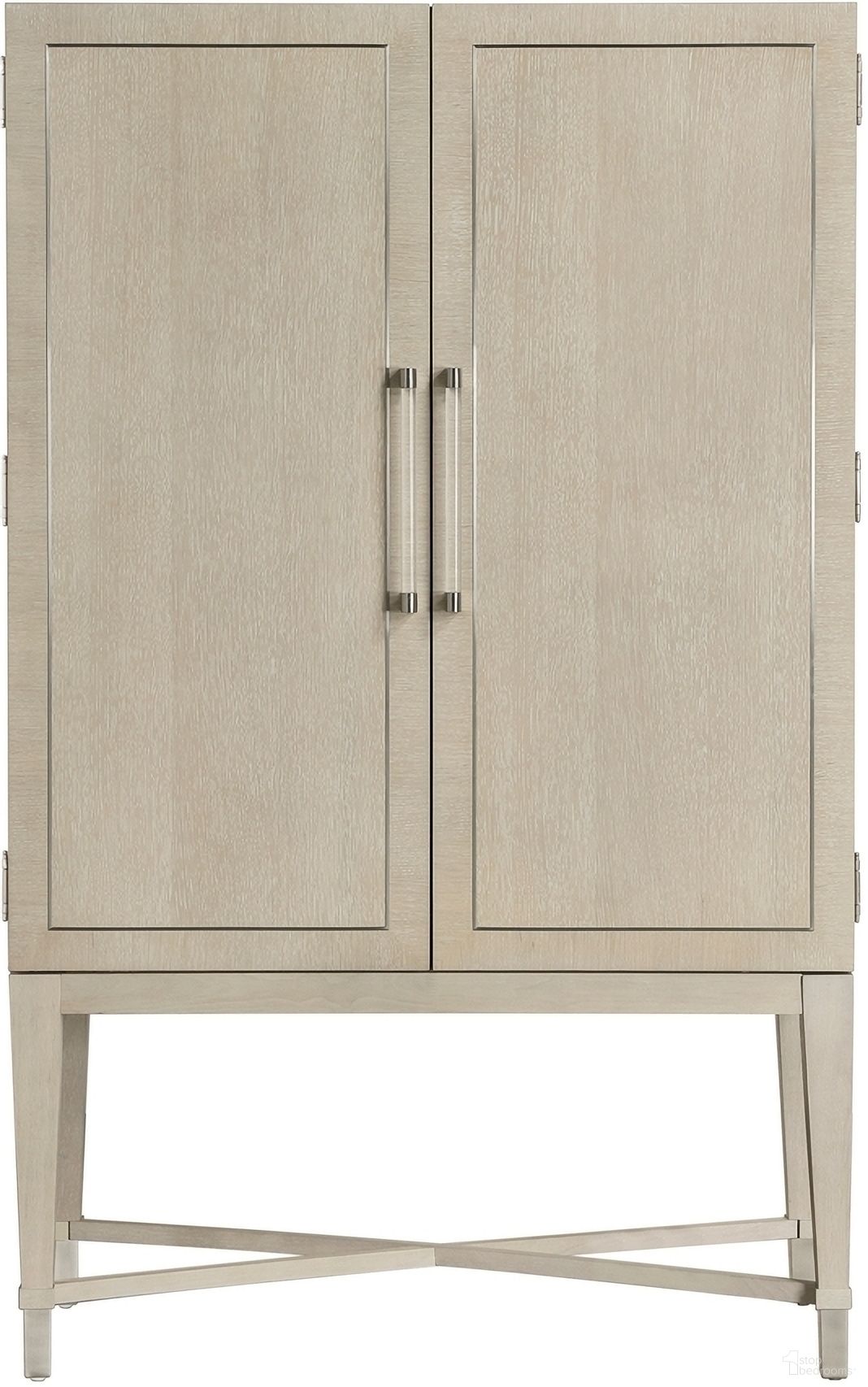 The appearance of Genoa Bar Cabinet In Oak designed by Homelegance in the modern / contemporary interior design. This oak piece of furniture was selected by 1StopBedrooms from Genoa Collection to add a touch of cosiness and style into your home. Sku: 1312-44C. Material: Wood.