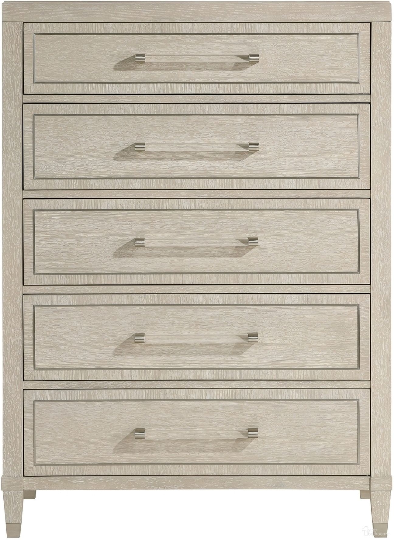 The appearance of Genoa Chest In Beige designed by Homelegance in the transitional interior design. This beige piece of furniture was selected by 1StopBedrooms from Genoa Collection to add a touch of cosiness and style into your home. Sku: 1312-9. Material: Oak Veneer.