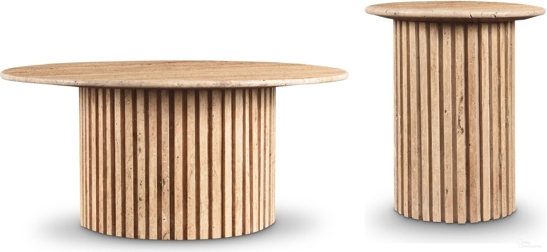 The appearance of Genoa Occasional Table Set In Beige designed by Meridian in the modern / contemporary interior design. This beige piece of furniture  was selected by 1StopBedrooms from Genoa Collection to add a touch of cosiness and style into your home. Sku: 248Travertine-CT Box 1/2 (Top);248Travertine-CT Box 2/2 (Base);248Travertine-ET Box 1/2 (Top);248Travertine-ET Box 2/2 (Base). Material: Marble.