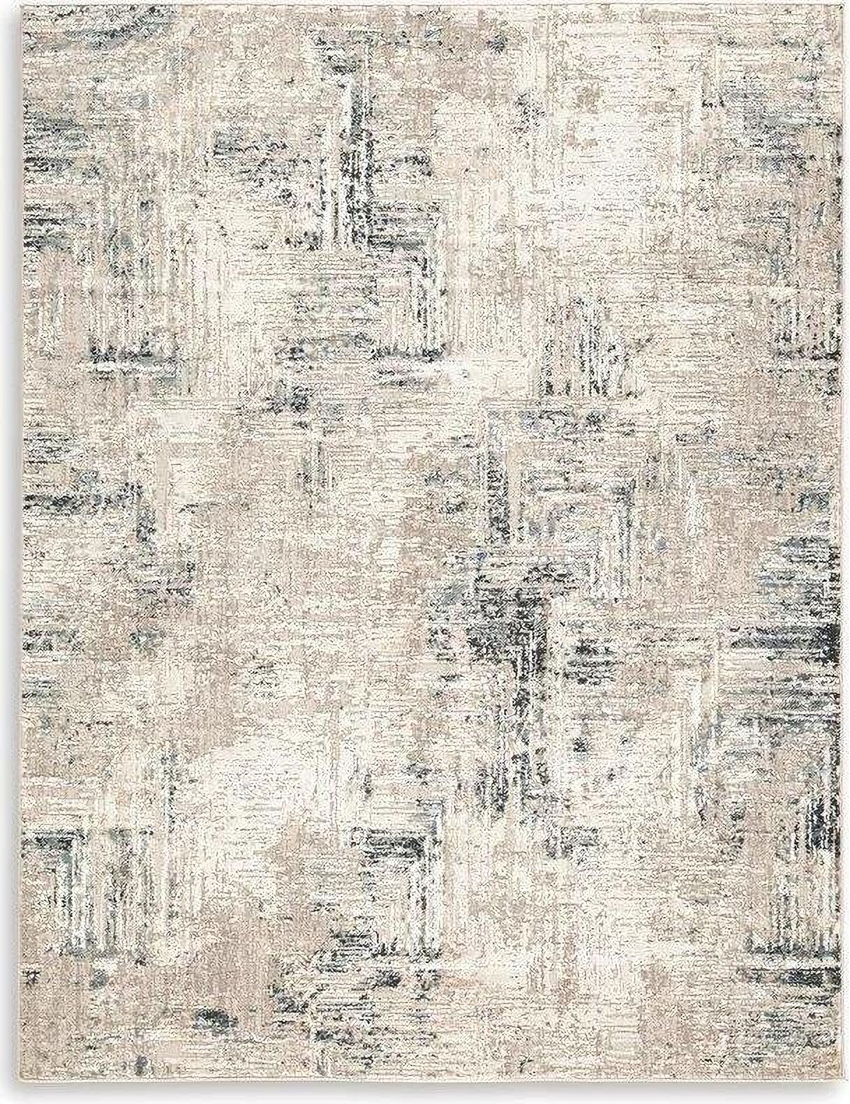 The appearance of Gentor 5 ft x 7 ft Rug In Blue and Ivory designed by Signature Design by Ashley in the modern / contemporary interior design. This blue and ivory piece of furniture was selected by 1StopBedrooms from Gentor Collection to add a touch of cosiness and style into your home. Sku: R406522. Material: Fabric.