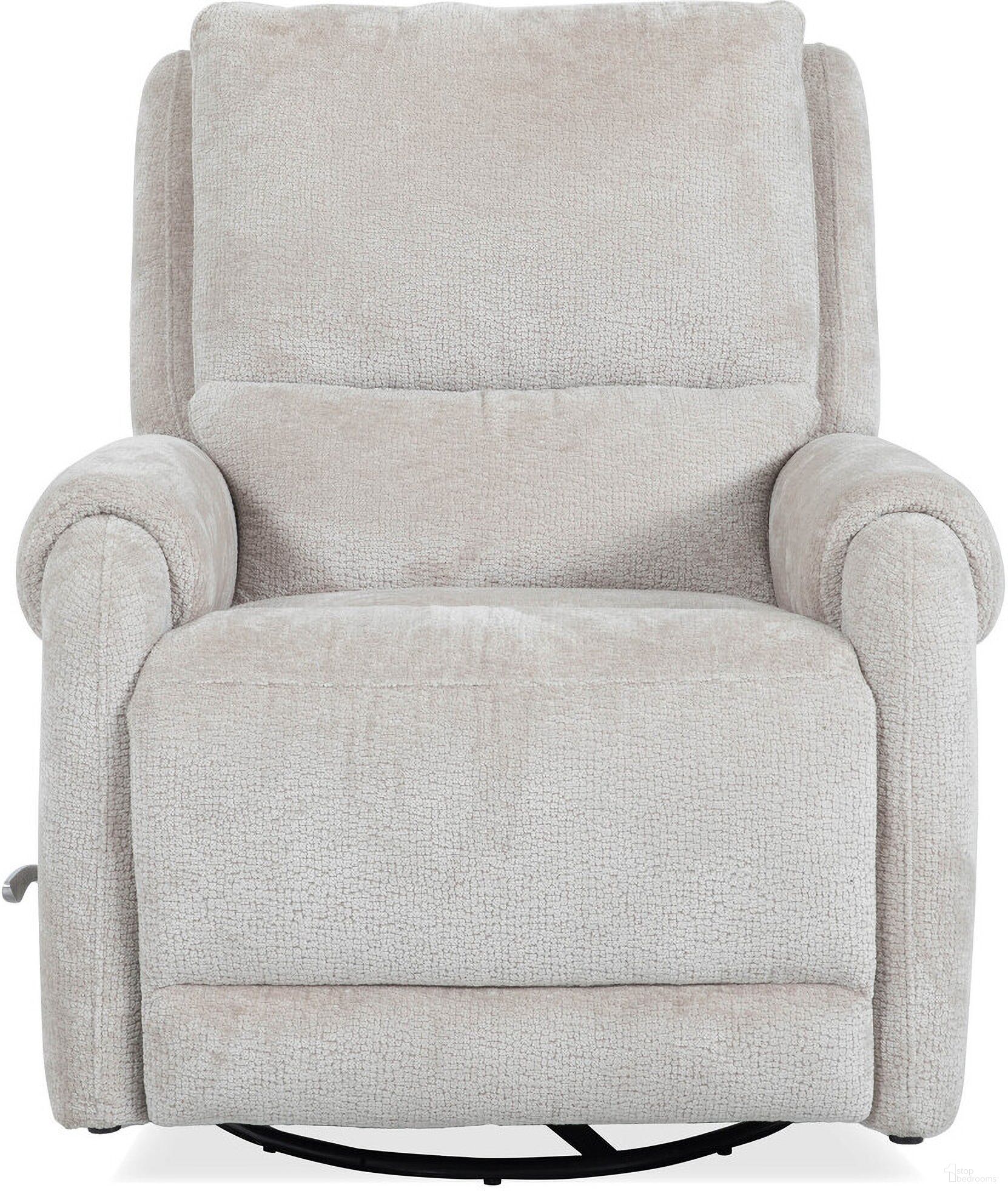 The appearance of Gentry Manual Swivel Glider Recliner In Ecru Mist designed by Parker House in the transitional interior design. This mist piece of furniture was selected by 1StopBedrooms from Gentry Collection to add a touch of cosiness and style into your home. Sku: MGNY#812GS-EUMS. Material: Polyester.