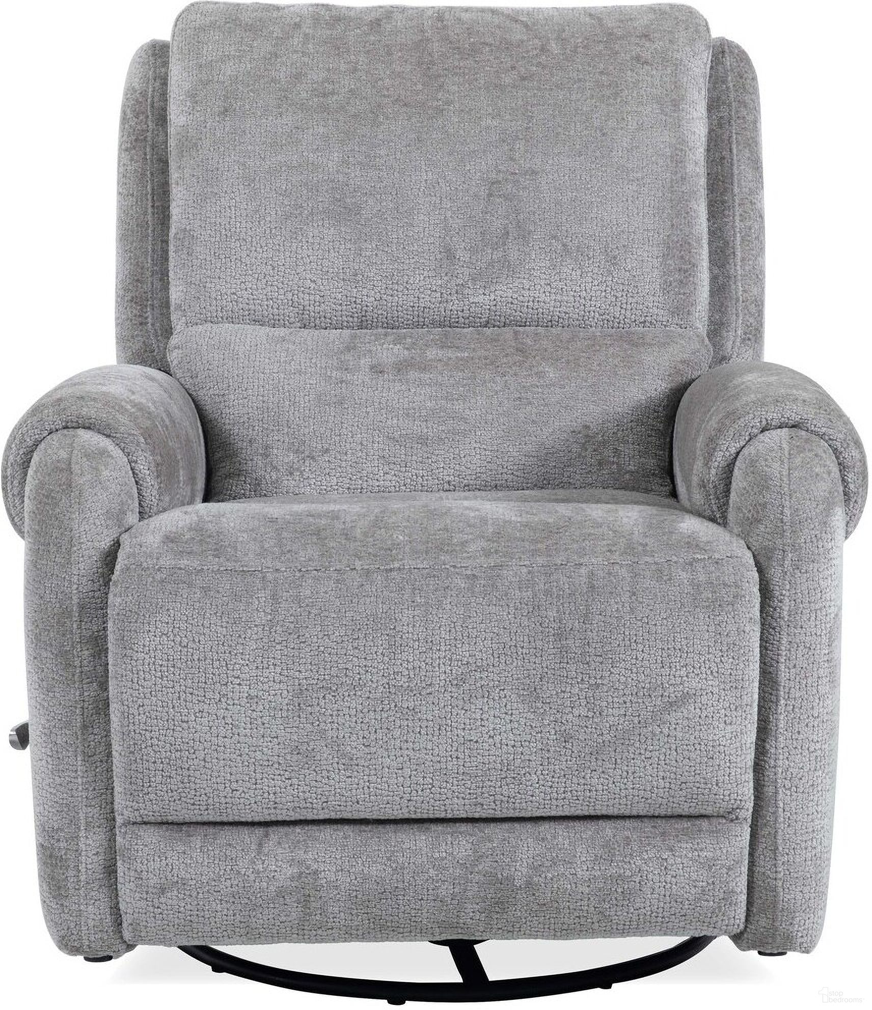 The appearance of Gentry Manual Swivel Glider Recliner In Shadowplay Grey designed by Parker House in the transitional interior design. This grey piece of furniture was selected by 1StopBedrooms from Gentry Collection to add a touch of cosiness and style into your home. Sku: MGNY#812GS-SHPY. Material: Polyester.