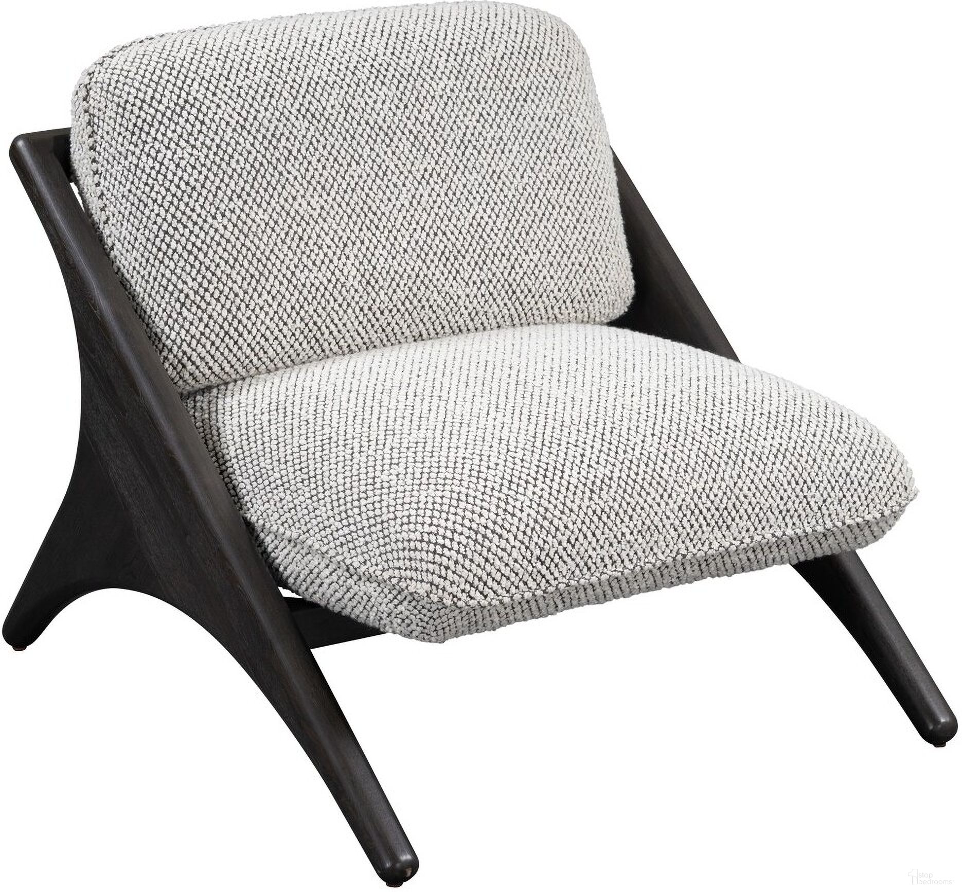 The appearance of Georgia Accent Chair In Gray designed by Classic Home in the modern / contemporary interior design. This gray piece of furniture was selected by 1StopBedrooms from Georgia Collection to add a touch of cosiness and style into your home. Sku: 53004807. Material: Polyester.