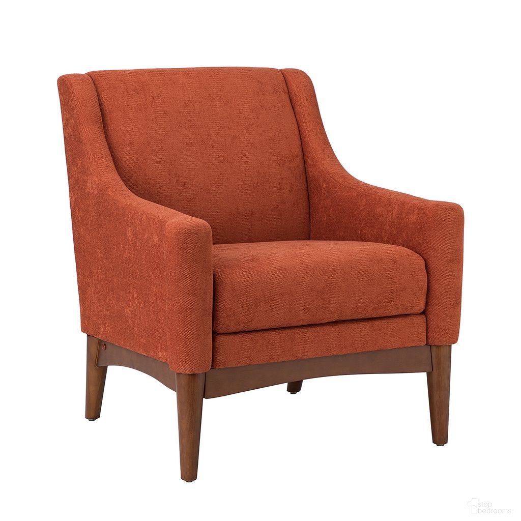 The appearance of Gerard Armchair In Orange designed by Karat Home in the modern / contemporary interior design. This orange piece of furniture was selected by 1StopBedrooms from Gerard Collection to add a touch of cosiness and style into your home. Sku: CHJK0646-ORG. Material: Linen Look Fabric.