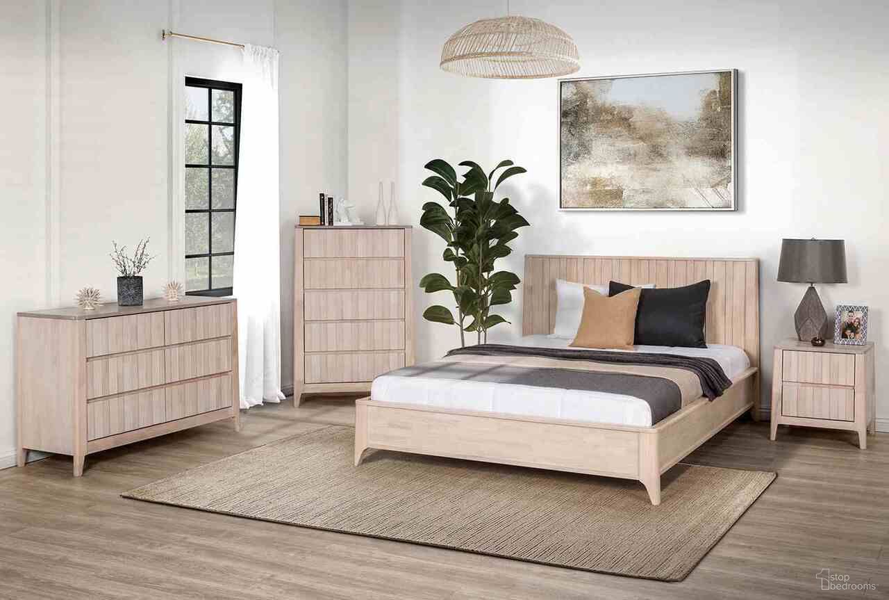 Gervais Youth Bedroom Set In White Wash