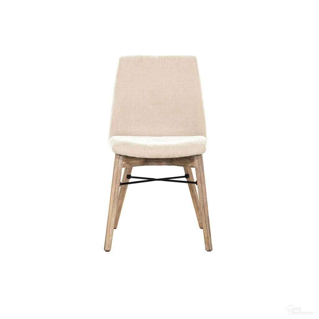 The appearance of Gia Dining Chair Set of 2 In Light Driftwood and Sand designed by LH Imports in the modern / contemporary interior design. This light driftwood/sand piece of furniture was selected by 1StopBedrooms from Gia Collection to add a touch of cosiness and style into your home. Sku: GIA025-S. Material: Polyester. Chair Type: Side Chair.
