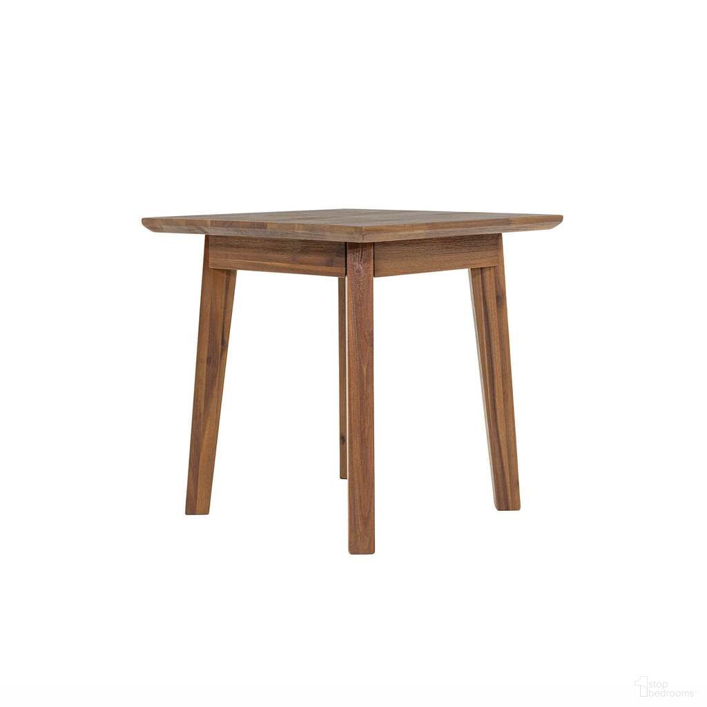 The appearance of Gia Side Table In Warm Pecan designed by LH Imports in the modern / contemporary interior design. This warm pecan piece of furniture was selected by 1StopBedrooms from Gia Collection to add a touch of cosiness and style into your home. Sku: GIA033-BRN. Material: Acacia.