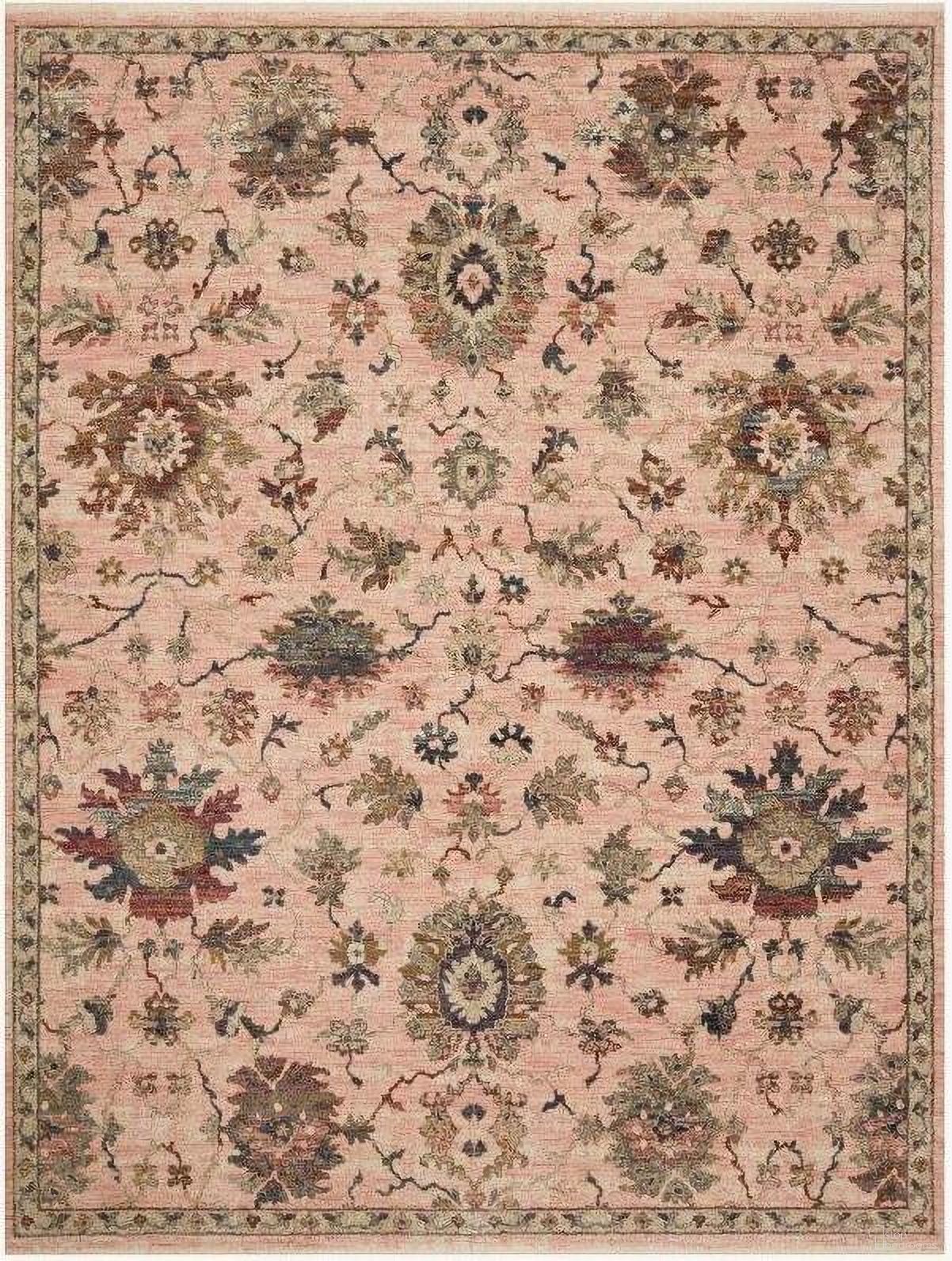 The appearance of Giada Blush/Multi 2'7" x 4' Rug designed by Loloi Rugs in the traditional interior design. This blush and multi piece of furniture  was selected by 1StopBedrooms from Giada Collection to add a touch of cosiness and style into your home. Sku: GIADGIA-03BHML2740. Material: Polypropylene.