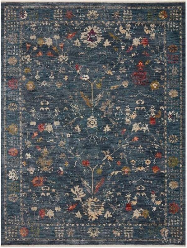 Giada Denim/Multi 6'3" x 9' Rug