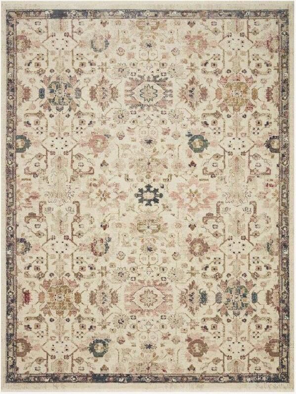 Giada Ivory/Multi 2'7" x 4' Rug