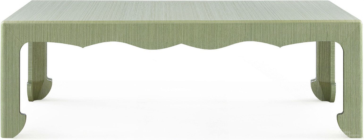 The appearance of Gianna Coffee Table In Spring Green designed by Villa & House in the transitional interior design. This spring green piece of furniture was selected by 1StopBedrooms from Gianna Collection to add a touch of cosiness and style into your home. Sku: GNA-300-5197. Material: Wood.