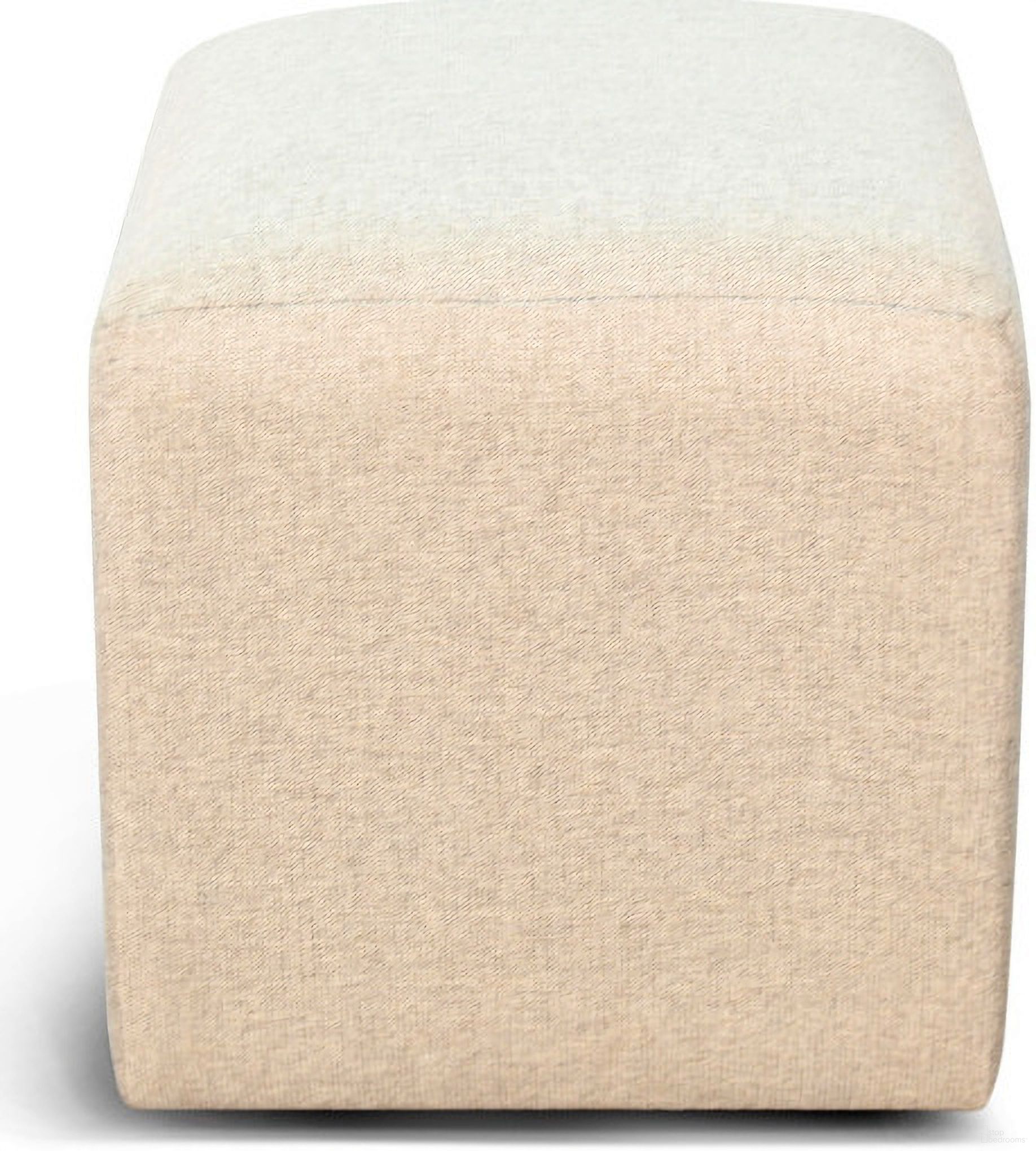 The appearance of Gibson Ottoman Cushion Stool with Casters In Wheat designed by Sunny Designs in the modern / contemporary interior design. This wheat piece of furniture was selected by 1StopBedrooms from Gibson Collection to add a touch of cosiness and style into your home. Sku: 0117WE-SC. Material: Fabric.