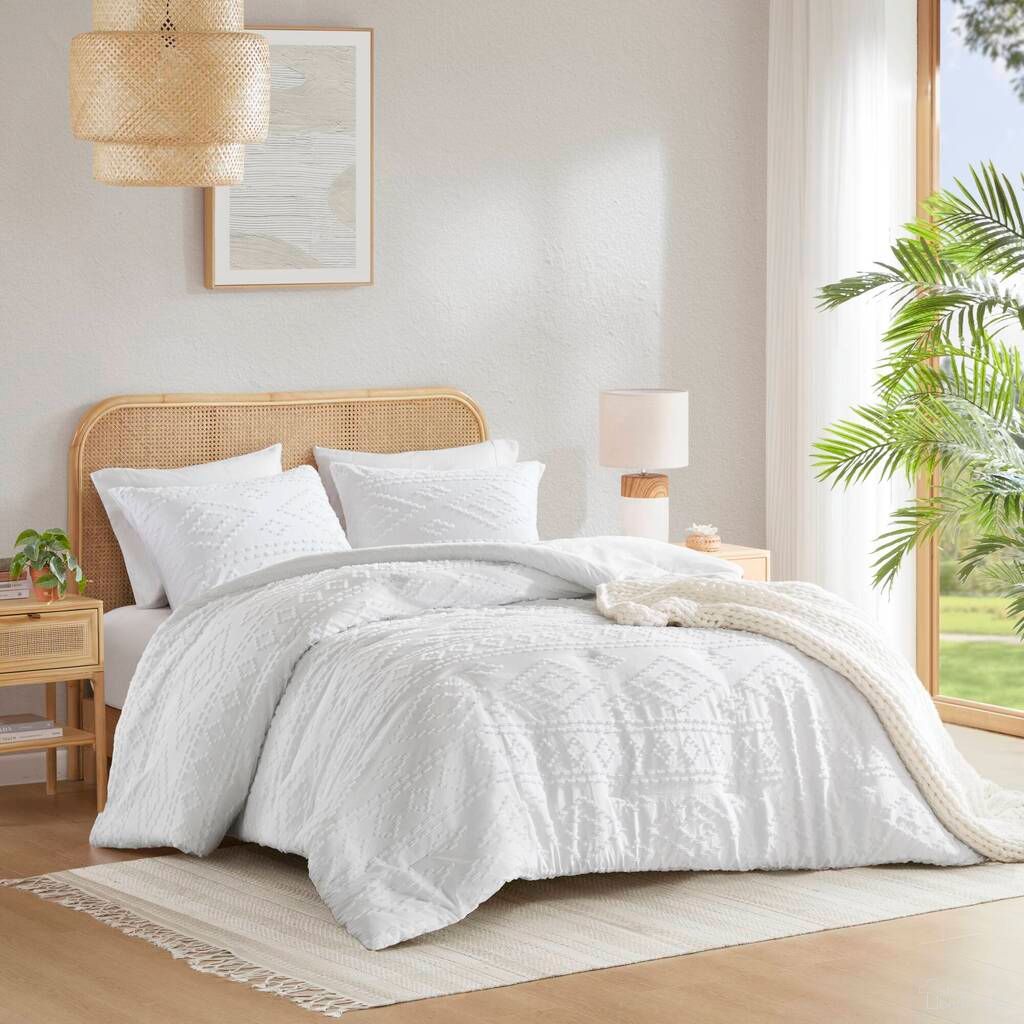 Gigi Comforter Mini Set In White