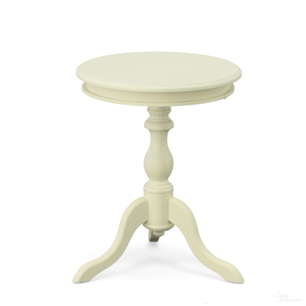 Gilda Side Table In Antique Ivory
