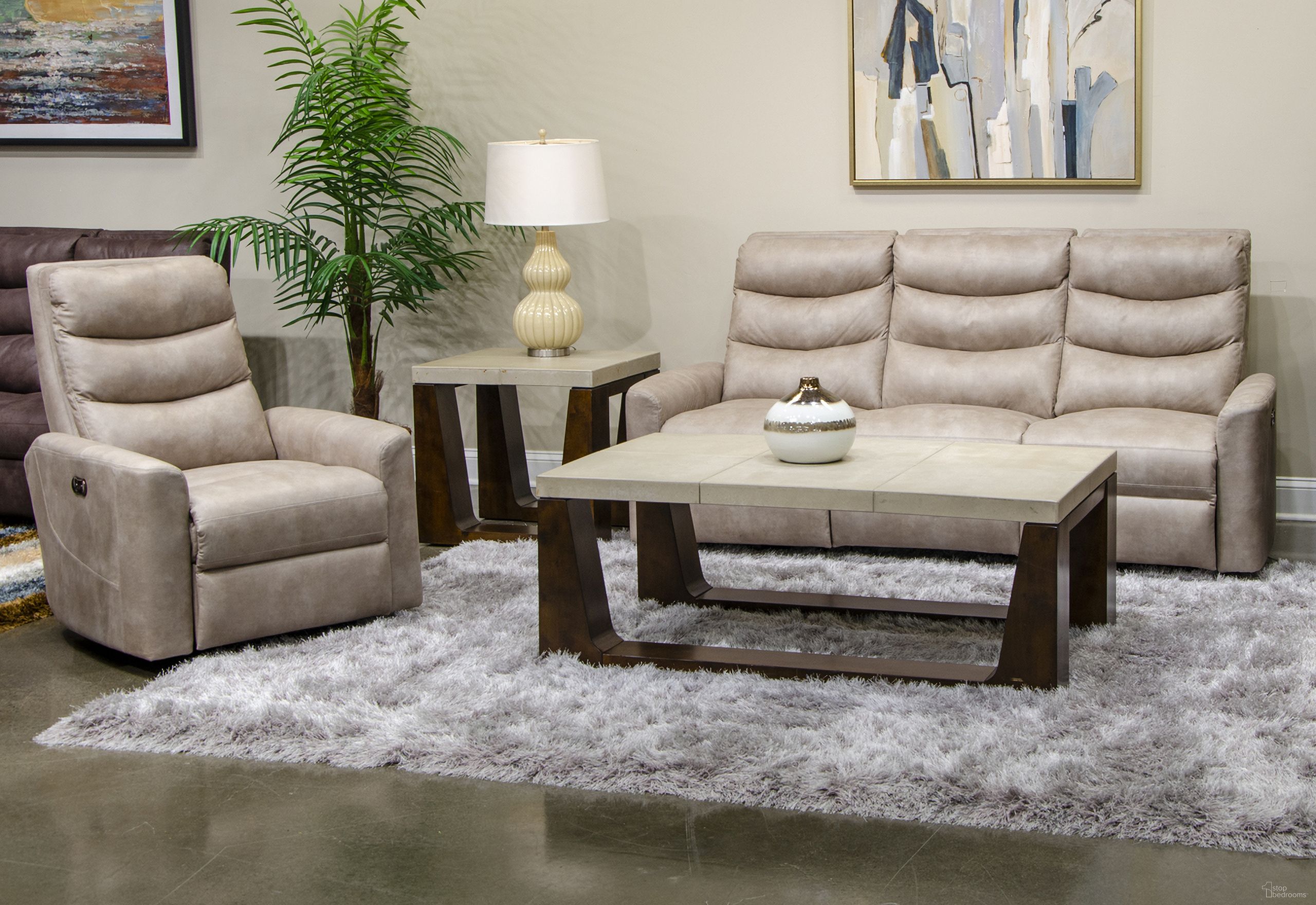 The appearance of Gill Reclining Living Room Set In Putty designed by Catnapper in the traditional interior design. This putty piece of furniture was selected by 1StopBedrooms from Gill Collection to add a touch of cosiness and style into your home. Sku: 2641130916;2642130916. Material: Polyester.
