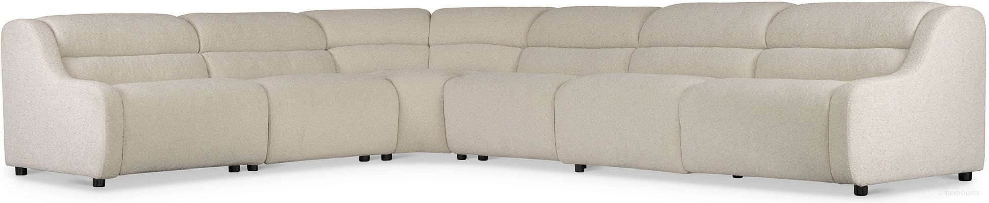 The appearance of Gio 6-Piece Fabric Power Motion Sectional In Cream designed by Bernhardt in the modern / contemporary interior design. This cream piece of furniture was selected by 1StopBedrooms from Gio Collection to add a touch of cosiness and style into your home. Sku: B130RO;B130RO;B130RO;B132RO;B135RO;B136RO. Material: Fabric.
