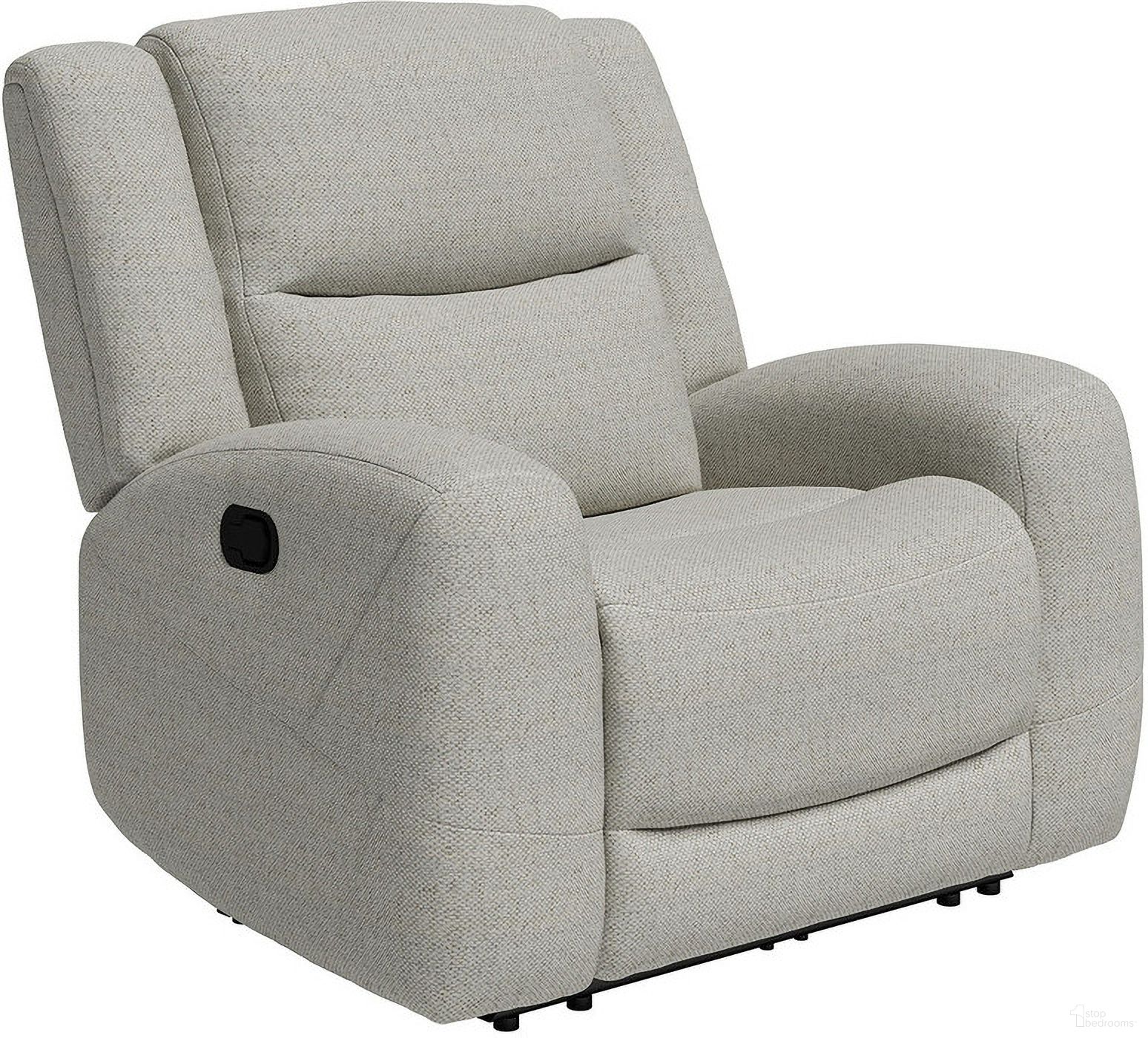 The appearance of Giraldus Recliner In Beige designed by Furniture of America in the transitional interior design. This beige piece of furniture  was selected by 1StopBedrooms from Giraldus Collection to add a touch of cosiness and style into your home. Sku: CM9988BG-CH-M. Material: Fabric.