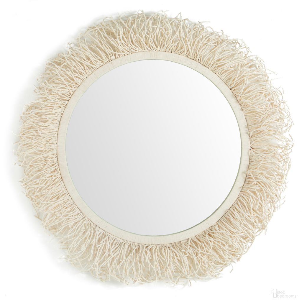 Giselle Mirror In Winter White