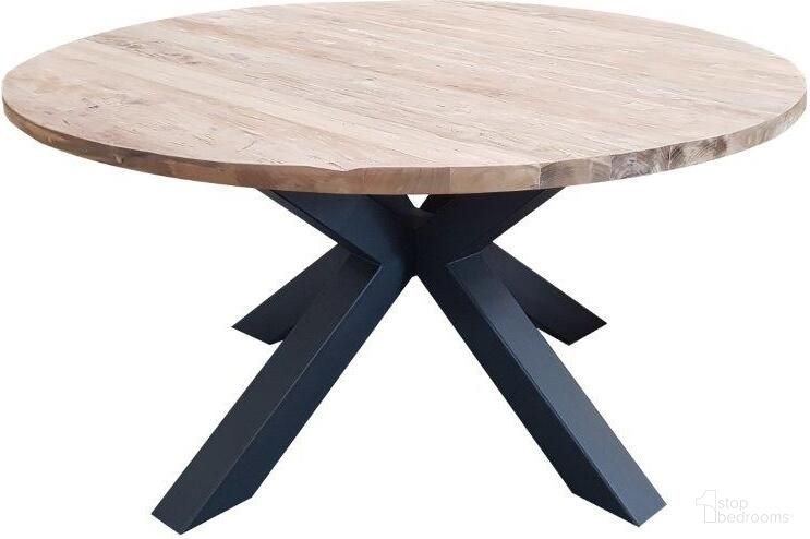 The appearance of Giulia 60 Inch Reclaimed Natural Teak Dining Table designed by Padma's Plantation in the modern / contemporary interior design. This natural piece of furniture  was selected by 1StopBedrooms from Giulia Collection to add a touch of cosiness and style into your home. Sku: GIU13-60. Table Base Style: Legs. Table Top Shape: Round. Material: Wood. Size: 60".