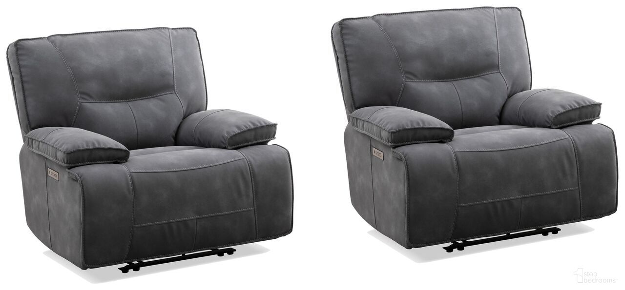The appearance of Gladiator Zero Gravity Power Recliner Set of 2 In Cobalt designed by Parker House in the modern / contemporary interior design. This cobalt piece of furniture was selected by 1StopBedrooms from Gladiator Collection to add a touch of cosiness and style into your home. Sku: MGLA#812PHZ-CBL;MGLA#812PHZ-CBL. Material: Polyester.