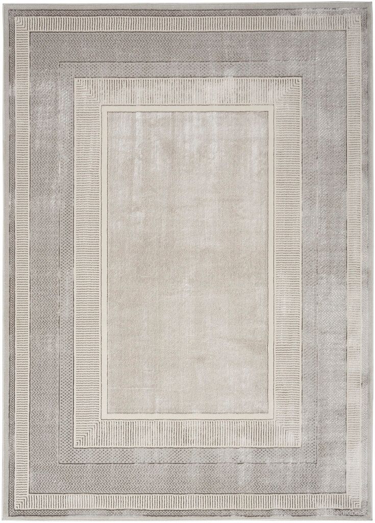 Glam 7'10" x 9'10" Indoor Rug In Silver
