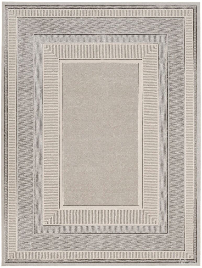 Glam 9' x 12' Indoor Rug In Silver