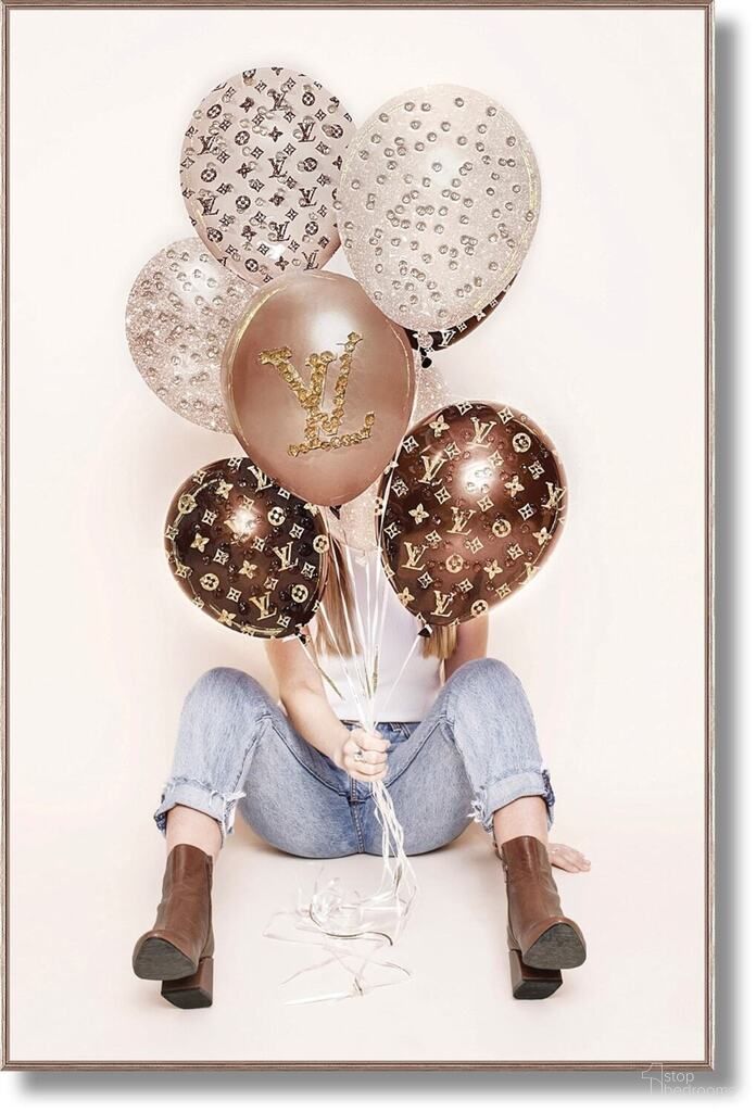 Glamalicious Fashion Balloons Wall Art In Multi