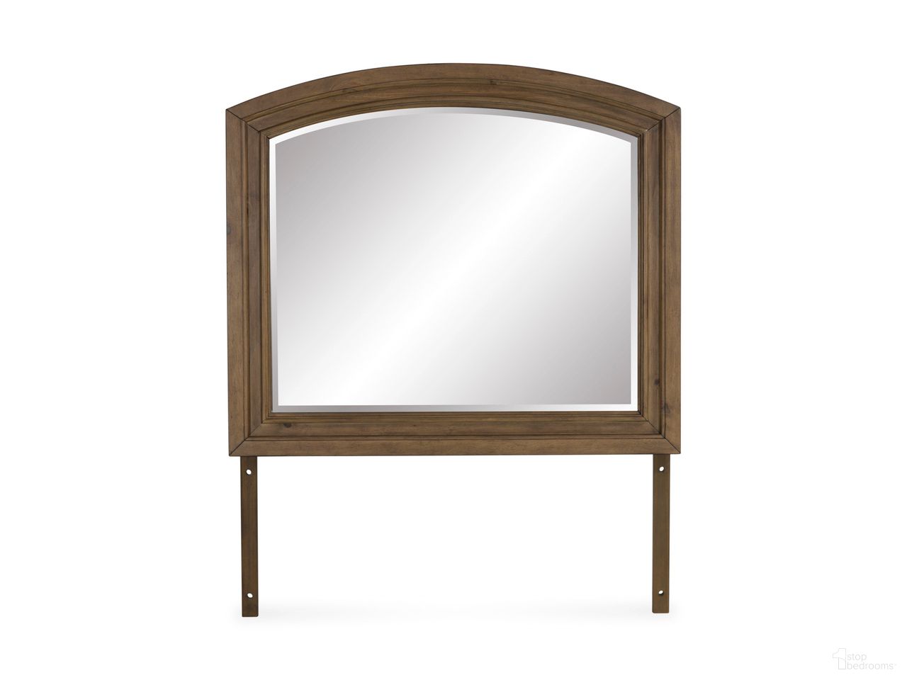 The appearance of Glarrison Bedroom Mirror In Medium Brown designed by Signature Design by Ashley in the transitional interior design. This medium brown piece of furniture was selected by 1StopBedrooms from Glarrison Collection to add a touch of cosiness and style into your home. Sku: NCB779-36. Material: Glass.