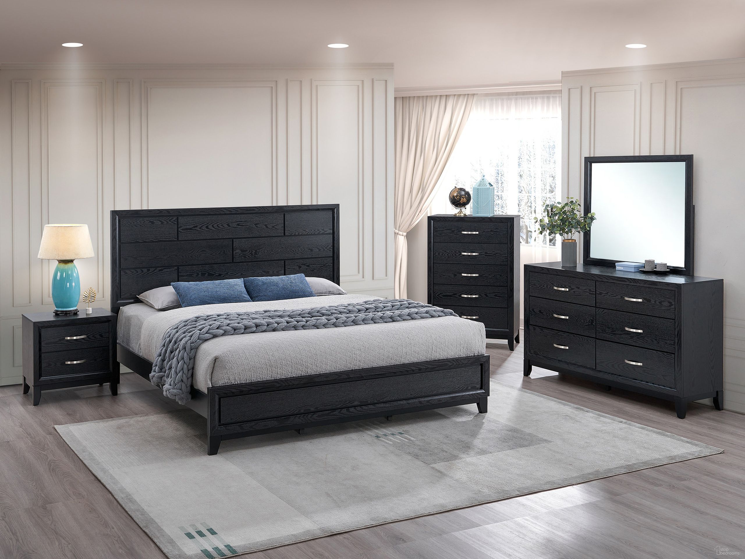 Glasgow Bedroom Set In Black