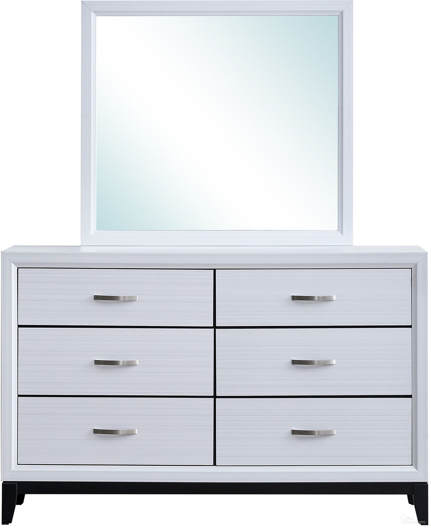 The appearance of Glasgow Dresser In White designed by Glory in the modern / contemporary interior design. This white piece of furniture was selected by 1StopBedrooms from Glasgow Collection to add a touch of cosiness and style into your home. Sku: G04390-D. Material: Laminate.