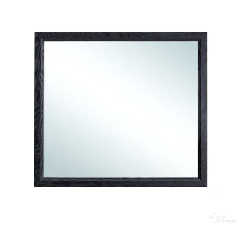 Glasgow Mirror In Black