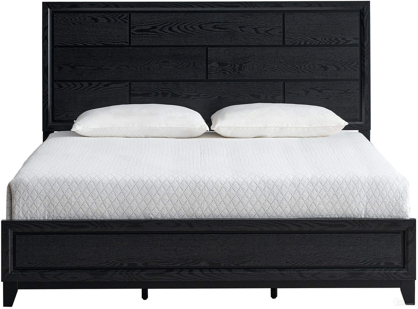Glasgow Queen Bed In Black