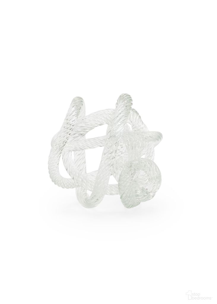 Glass Love Knot In Clear