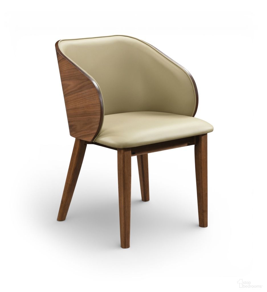 The appearance of Glenwood Vegan Leather Upholstered Dining Chair Set of 2 In Khaki designed by Meridian in the transitional interior design. This khaki piece of furniture  was selected by 1StopBedrooms from Glenwood Collection to add a touch of cosiness and style into your home. Sku: 88035Khaki-C. Material: Foam. Chair Type: Side Chair.