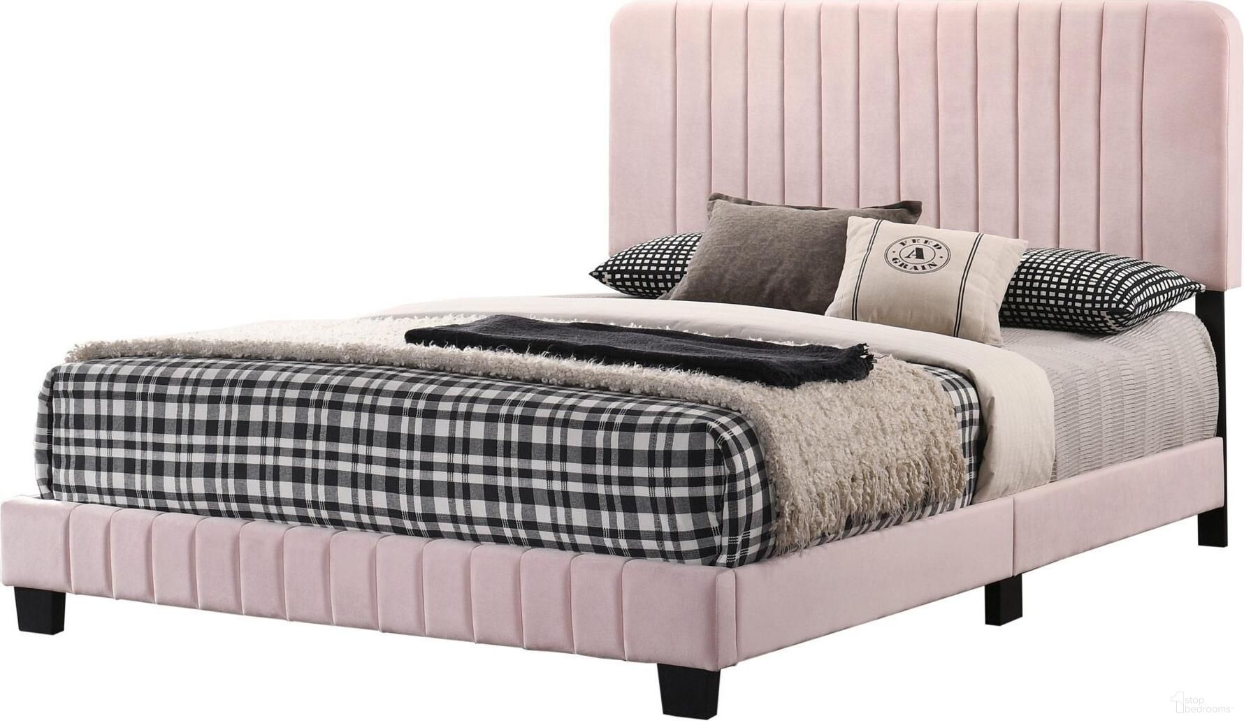 Glory Furniture Lodi Full Bed, Pink