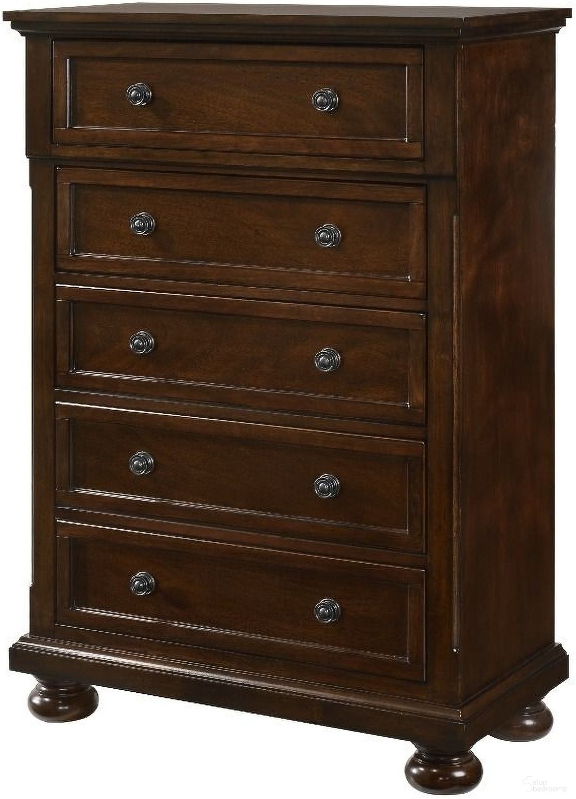 The appearance of Meade Chest In Cherry designed by Glory in the transitional interior design. This cherry piece of furniture  was selected by 1StopBedrooms from Meade Collection to add a touch of cosiness and style into your home. Sku: G8900-CH-Chest. Material: Wood.