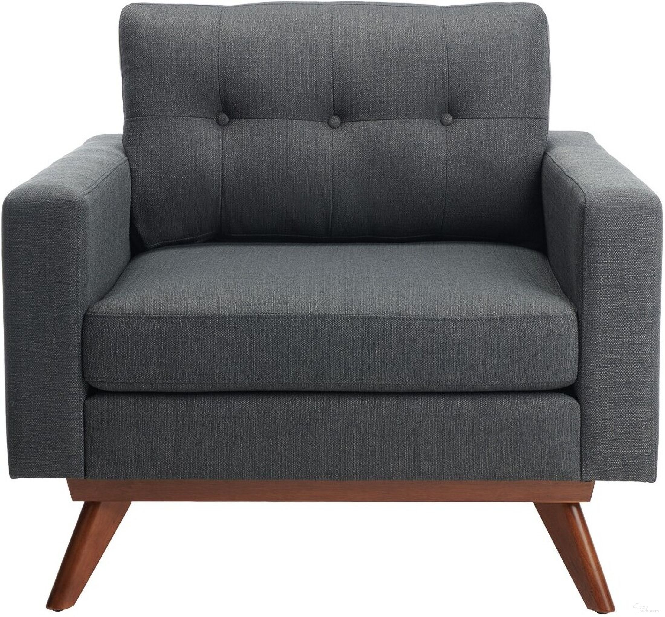 The appearance of Gneiss Modern Linen Arm Chair In Slate And Grey designed by Safavieh Couture in the modern / contemporary interior design. This grey piece of furniture was selected by 1StopBedrooms from Gneiss Collection to add a touch of cosiness and style into your home. Sku: SFV4732A. Material: Wood.
