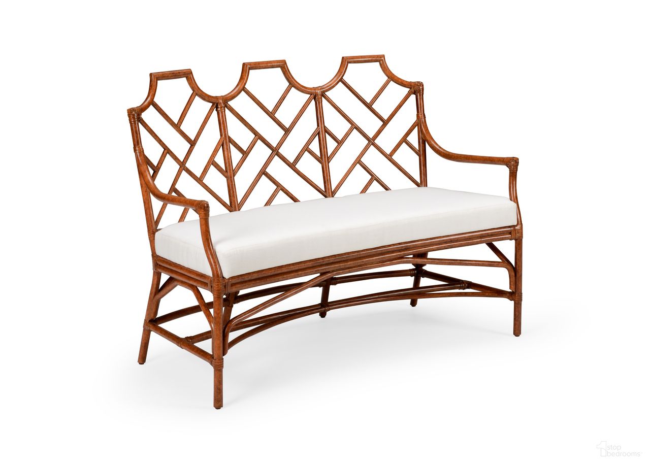 The appearance of Godwin Bench In Natural and White designed by Chelsea House in the modern / contemporary interior design. This natural/white piece of furniture was selected by 1StopBedrooms from Chelsea House Misc Collection to add a touch of cosiness and style into your home. Sku: 384977. Material: Rattan.
