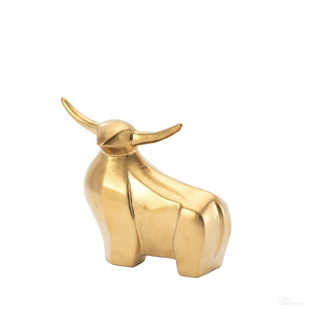 Golden Large Ox In Gold