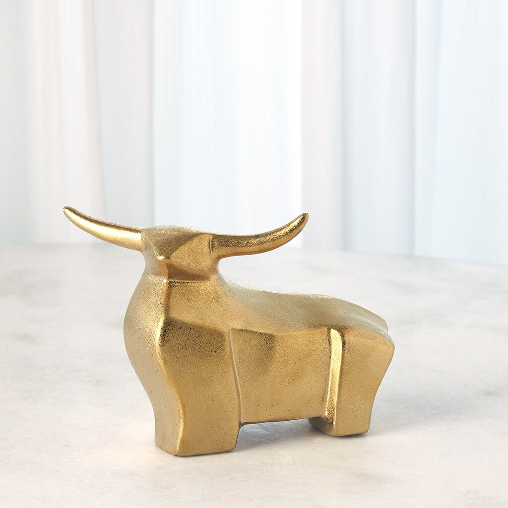 Golden Small Ox In Gold