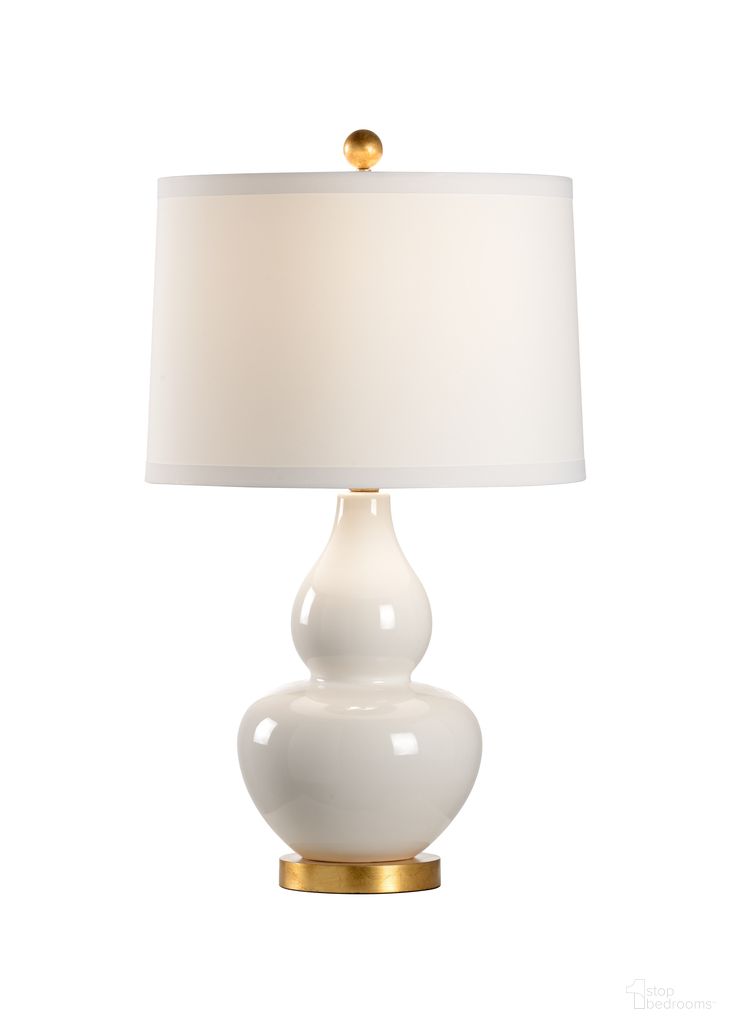 Misc Table Lamp In Cream and Gold