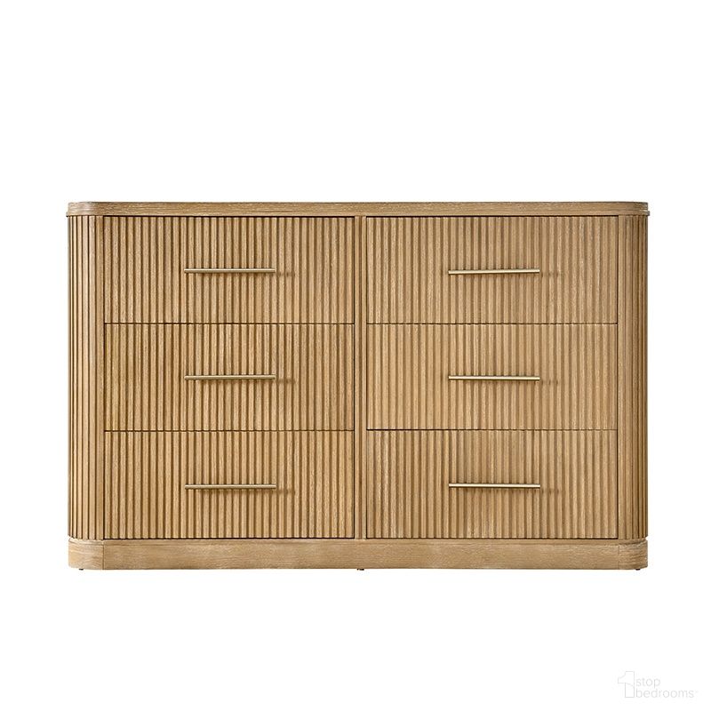 Graciana 6-Drawer Dresser In Natural