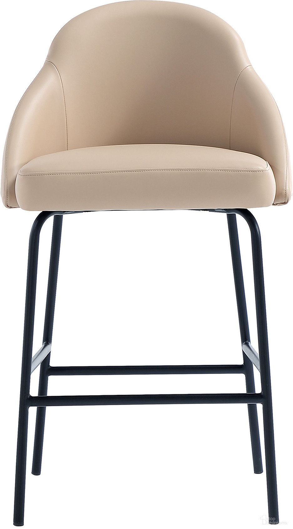 Gracie Counter Stool In Tan and Black