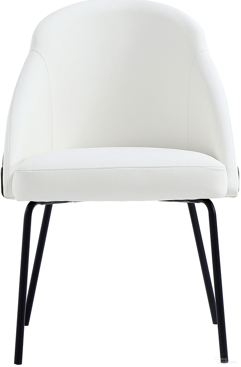 The appearance of Gracie Dining Chair In White and Black designed by Manhattan Comfort in the modern / contemporary interior design. This white and black piece of furniture was selected by 1StopBedrooms from Gracie Collection to add a touch of cosiness and style into your home. Sku: DC100-BWH. Material: Steel. Chair Type: Side Chair.