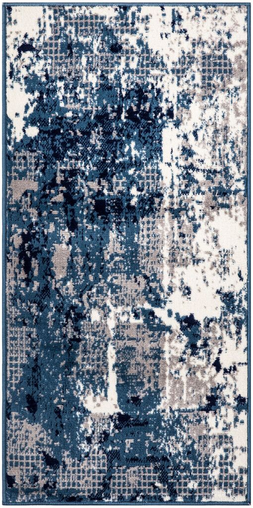 The appearance of Grafix 2' x 4' Modern Indoor Rug In Navy Blue designed by Nourison in the modern / contemporary interior design. This navy blue piece of furniture  was selected by 1StopBedrooms from Grafix Collection to add a touch of cosiness and style into your home. Sku: 99446906953. Material: Polypropylene.