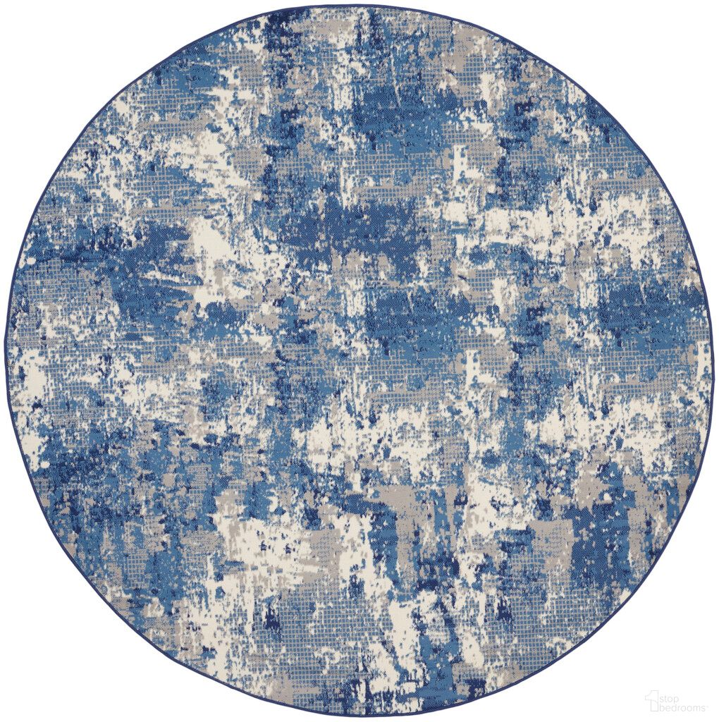 The appearance of Grafix 8' x 8' Round Indoor Rug In Navy Blue designed by Nourison in the modern / contemporary interior design. This navy blue piece of furniture was selected by 1StopBedrooms from Grafix Collection to add a touch of cosiness and style into your home. Sku: 99446986740. Material: Polypropylene.