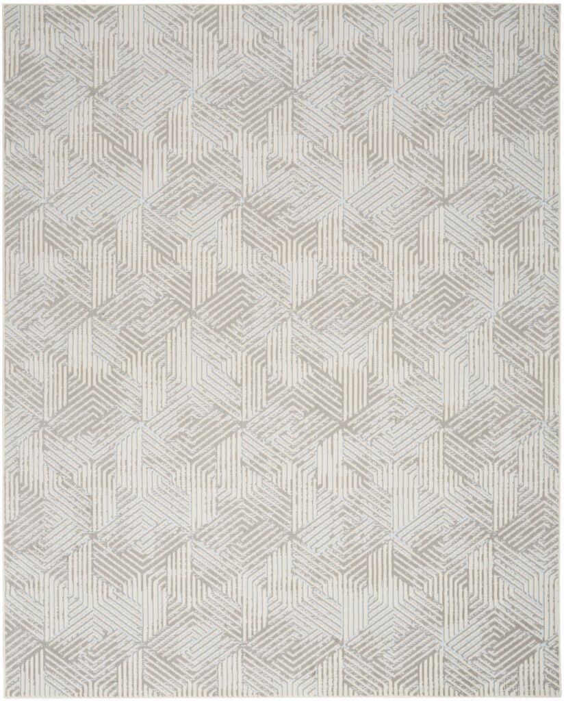 The appearance of Grafix 9' x 12' Indoor Rug In Grey designed by Nourison in the modern / contemporary interior design. This grey piece of furniture was selected by 1StopBedrooms from Grafix Collection to add a touch of cosiness and style into your home. Sku: 99446986863. Material: Polypropylene.